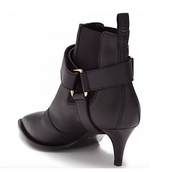 Moschino classic LEATHER ANKLE BOOTS - Picture 4 of 8